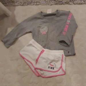Pink cotton set